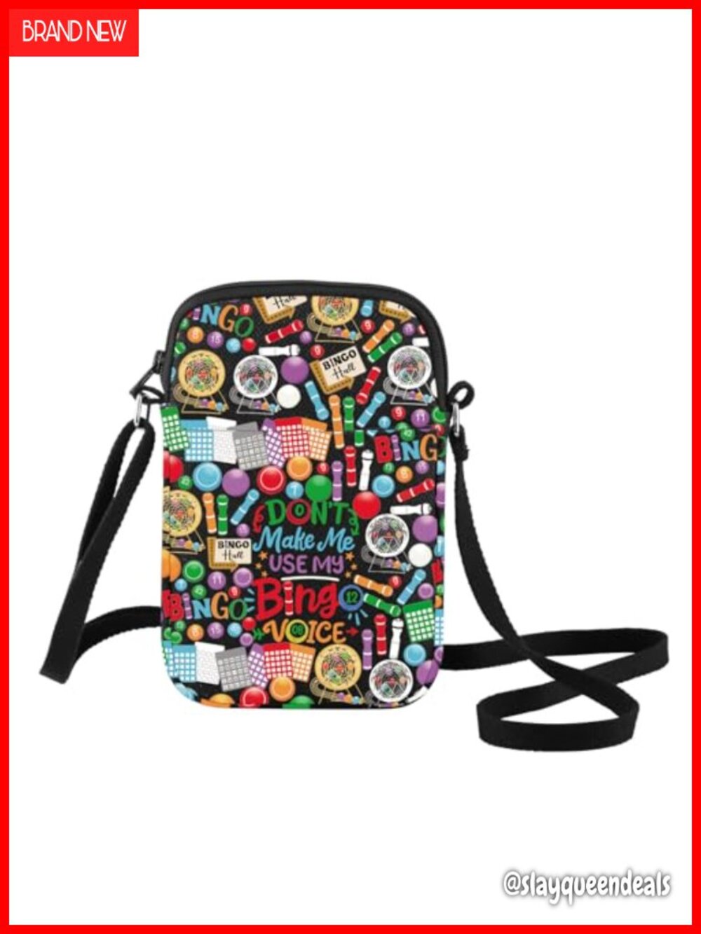 G2TUP Canvas Crossbody Bag Funny Gambling Gambler Gift Shoulder Bag C